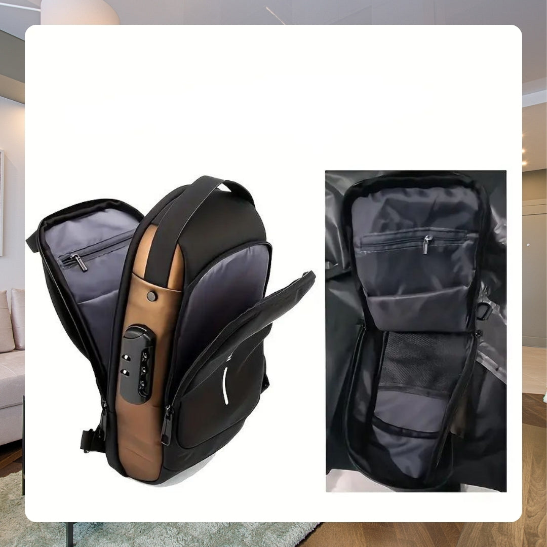 Maleta Canguro Bolso Antirrobo Hombre