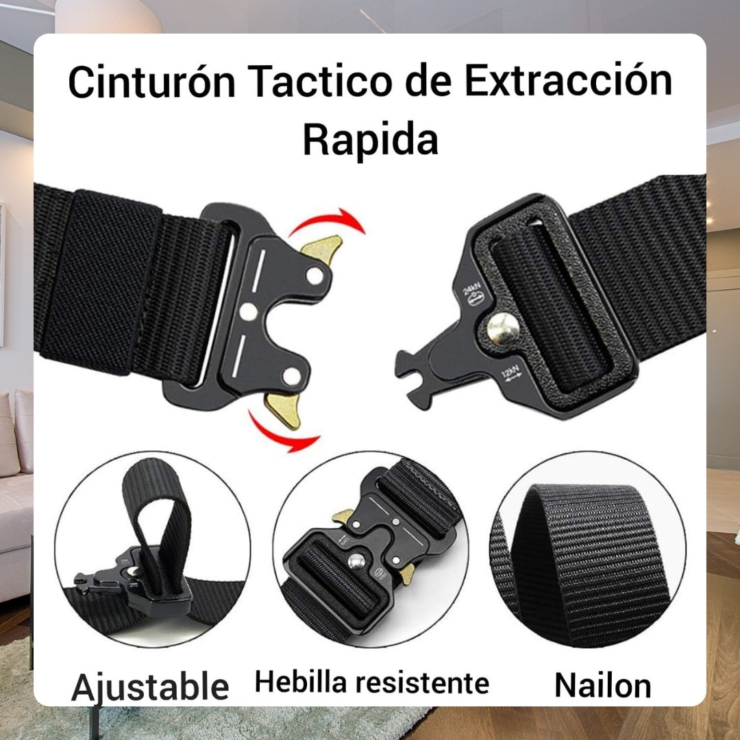 Cinturón Táctico Extracción Rápida