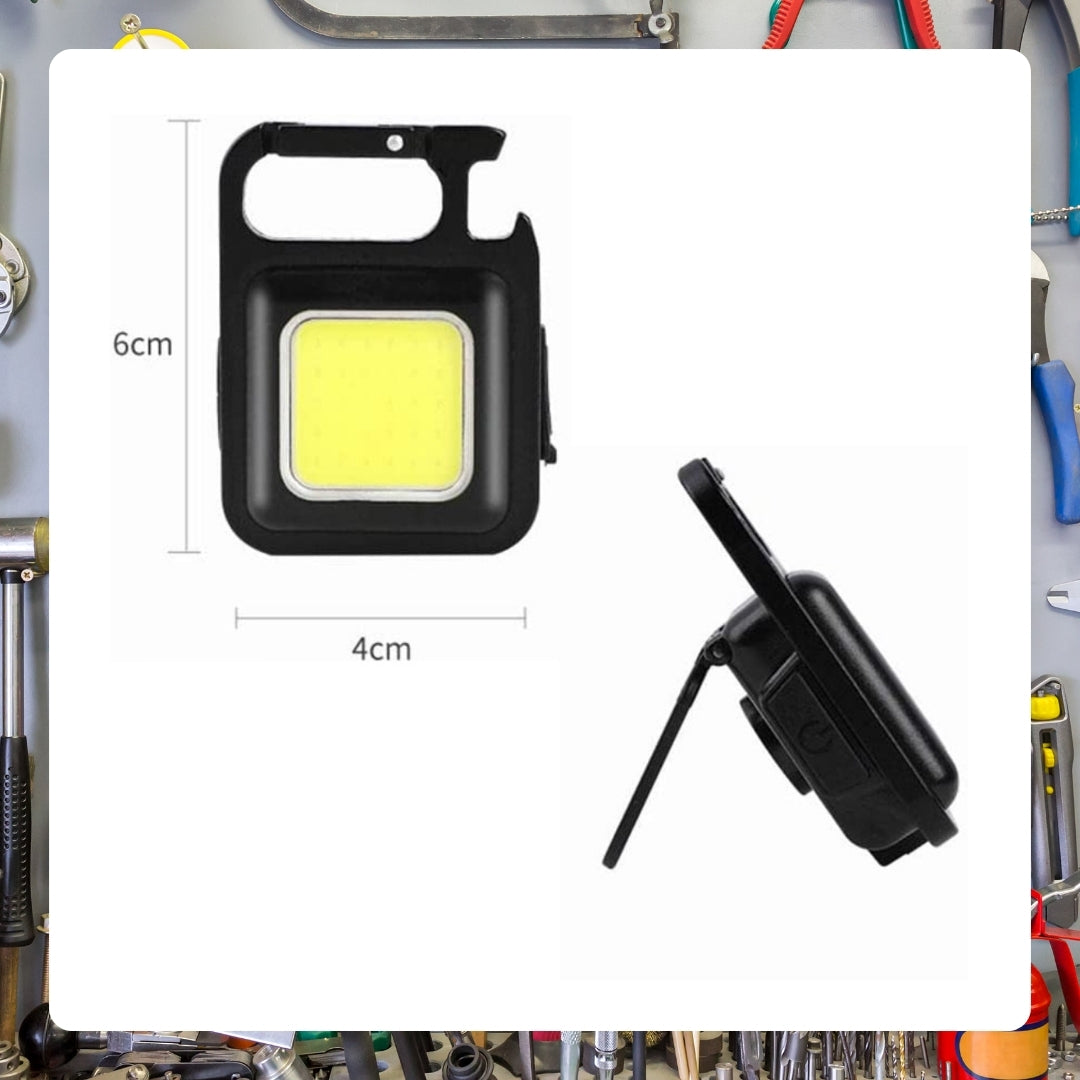 Linterna led Recargable Llavero imán